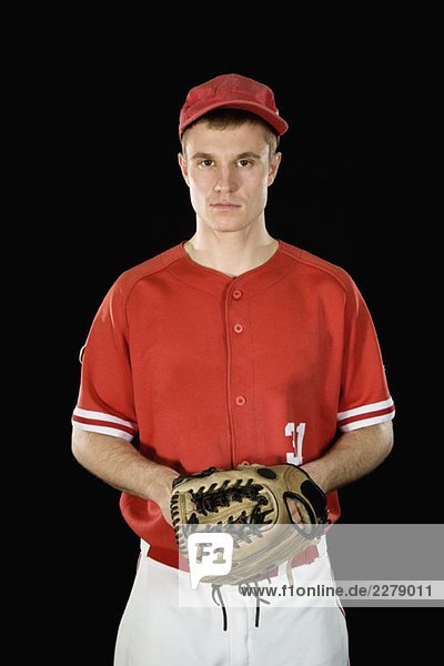 Porträt eines Baseballkruges