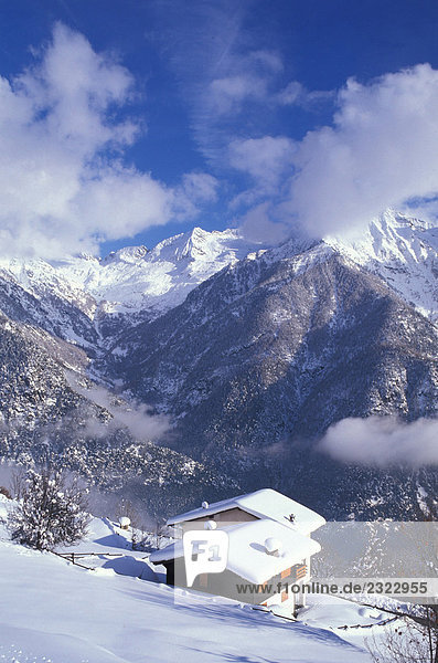 Aosta Tal  Val d ' Ayas  Arbaz Dorf