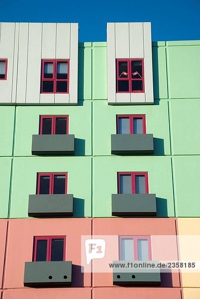 Wohnungsblock Melbourne. Victoria Australien