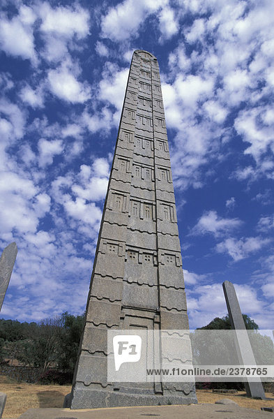 Äthiopien  Axum. Obelisk park