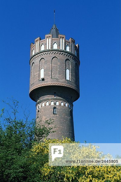 Untersicht des Turms  Eutin  östlichen Holstein  Schleswig-Holstein  Deutschland