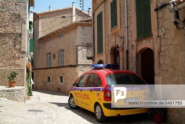 Auto Straße Mallorca Polizei Spanien