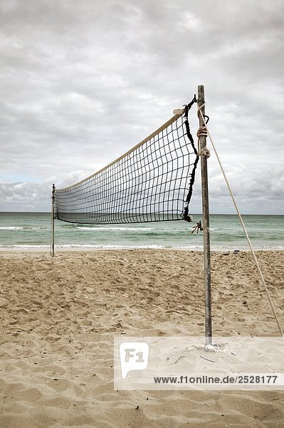 Volleyball am Strand Varadero Kuba Net