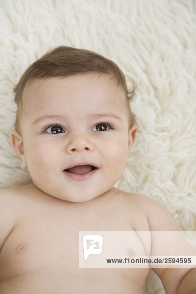Ein lächelndes Baby  Portrait