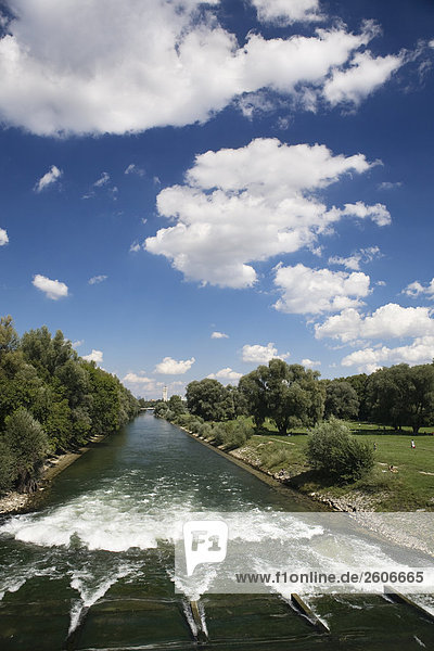 Isar Fluss München Deutschland