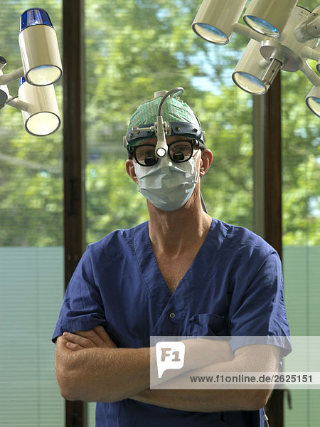 Portrait eines Chirurgen