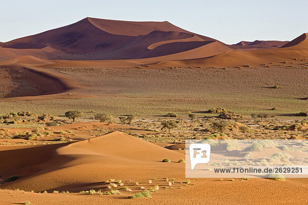 Afrika Namibia Sossuvlei Sanddünen