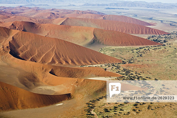 Afrika  Namibia  Namib Wüste  Luftbild