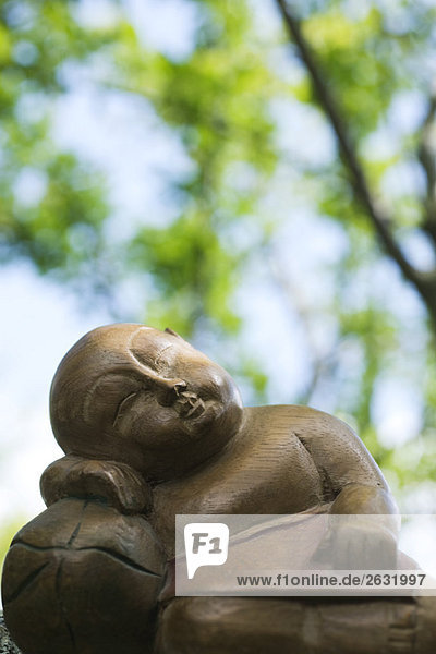 Schlafender Buddha  Nahaufnahme