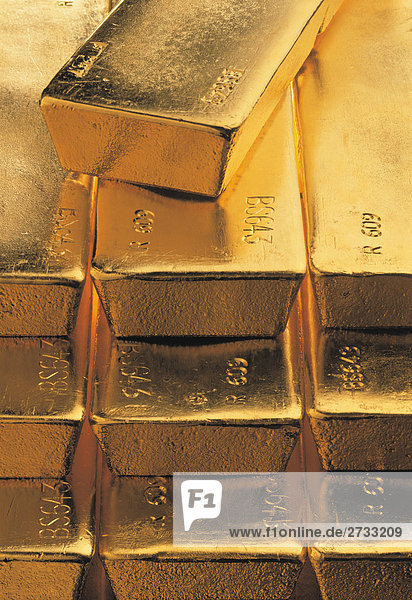 Kostbare gold bars