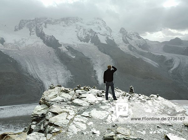 Das Matterhorn  Zermatt  Schweiz