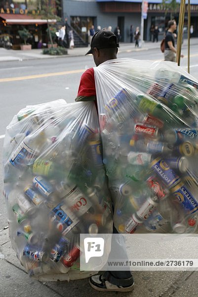 Ein Müllmann  New York