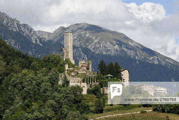 Italien  Trentino  Borgo Valsugana  Castel Telvana