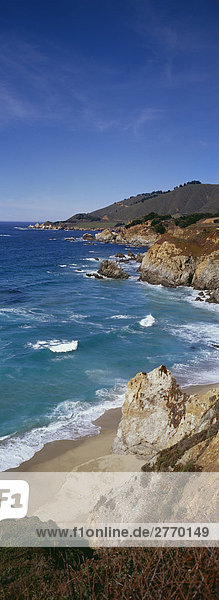 Küstenabschnitt Big Sur Kalifornien USA