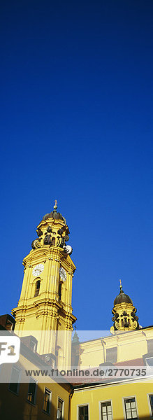 Theatiner Kirche Odeonsplatz München Bayern Deutshland