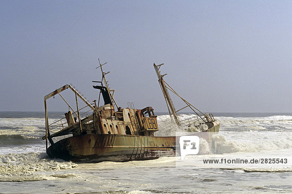 Afrika  Namibia  Schiffswrack