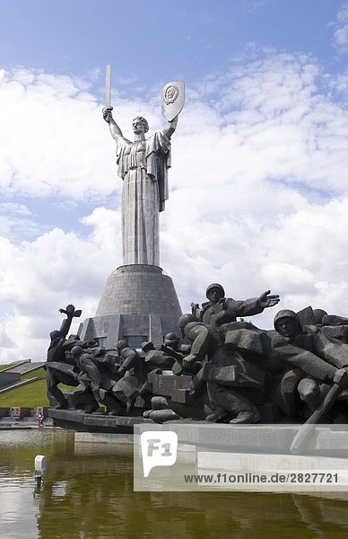 Kriegerdenkmal  Kiew  Ukraine
