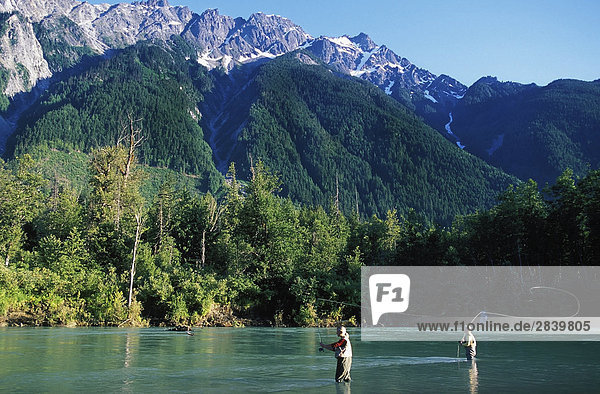Green River  Pemberton  British Columbia  Canada.
