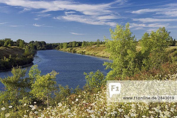 The Wellend River near Port Robinson Ontario  Canada