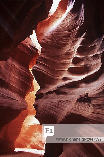 USA  Page Arizona  Antelope Canyon sculpted Sandstein
