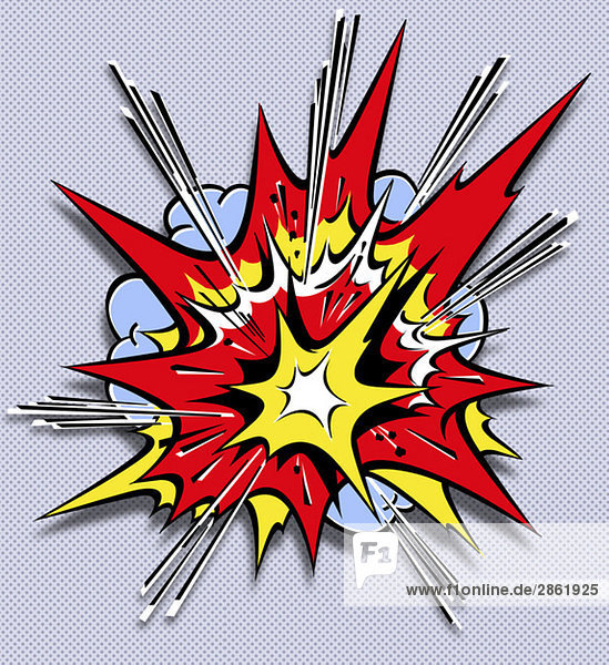 Illustration  Explosion