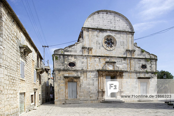 Kroatien  Insel Hvar  Starigrad  Kathedrale