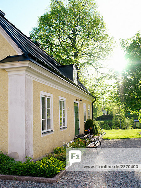 Wohnhaus Herrenhaus Garten