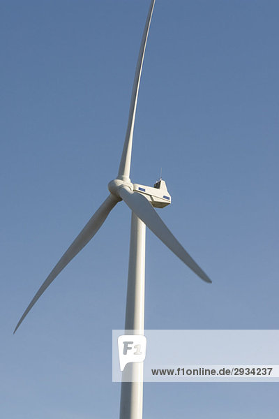 Upper portion of wind turbine
