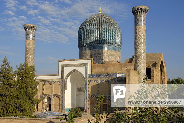 Gur Emir Mausoleum  Samarkand  Uzbekistan  Central Asia