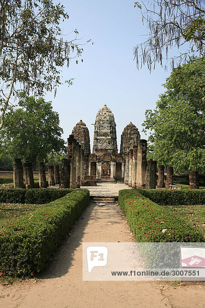 10852661  Thailand  Asien  Kultur  Sukhothai  Wat