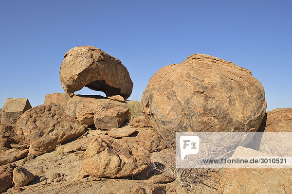 Granitformationen im Namib-Naukluft-Nationalpark  Namibia  Afrika