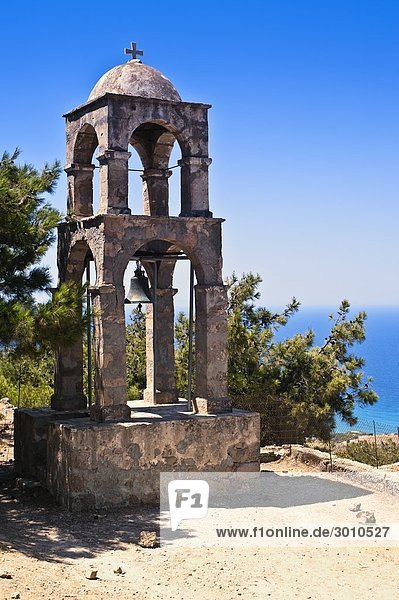 Glockenturm des Klosters Agios Ioannis Prodromos  Kos  Griechenland