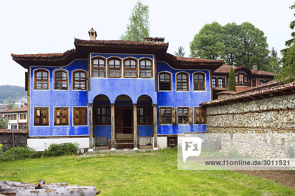 Blue house  museum town Koprivstiza  Bulgaria