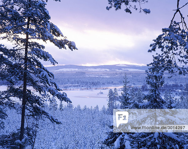 Osterdalalven during winter.