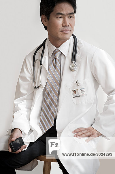 Porträt eines Arztes
