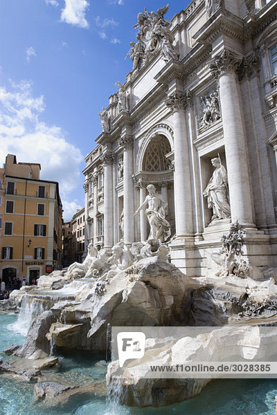 Italy,  Rome,  Trevi Fountain