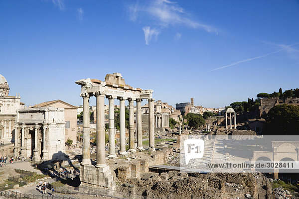 Italy  Rome  Roman Forum  Arch of Septimius Severus