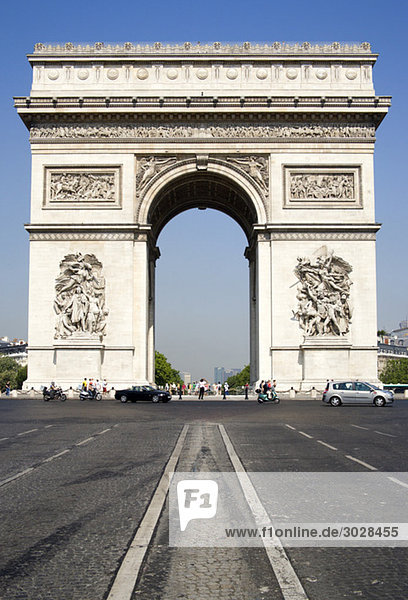 France  Paris  Arc de Triomphe  Place Charles De Gaulle