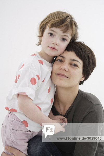 Mutter und Tochter (6-7)  Portrait