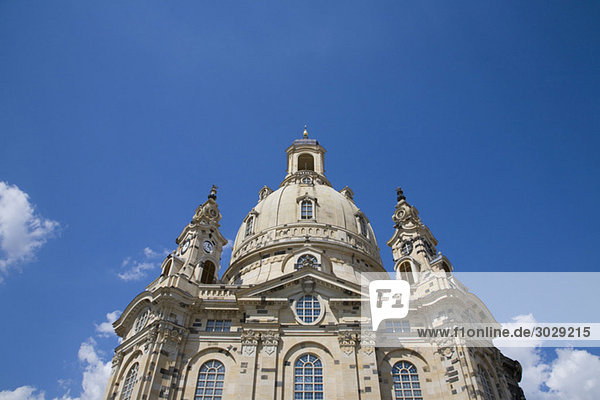 Deutschland  Dresden  Frauenkirche  Tiefblick