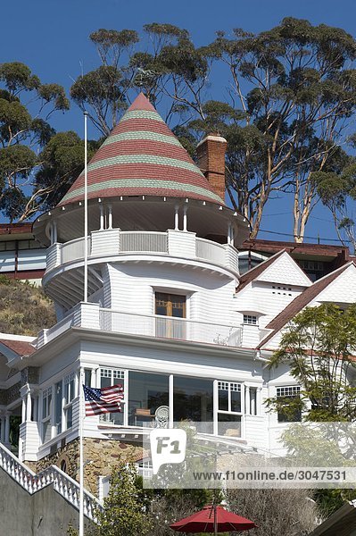 USA  California  Catalina Island  Avalon  Holly Hill House