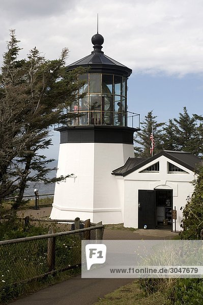 USA  Oregon  Cape Meares Leuchtturm