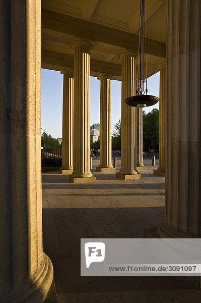 Brandenburger Tor  Berlin  Deutschland