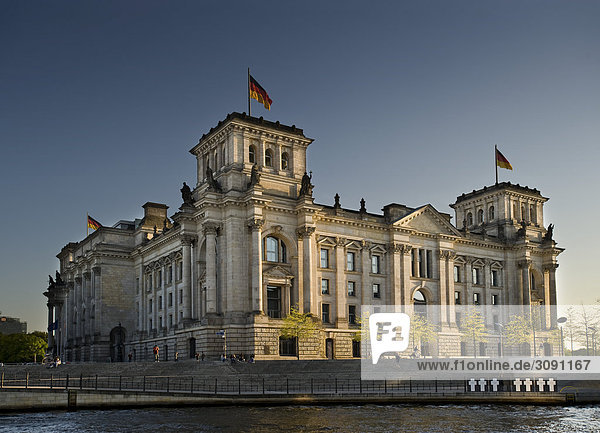 Reichstag Building  Berlin  Germany  Europe