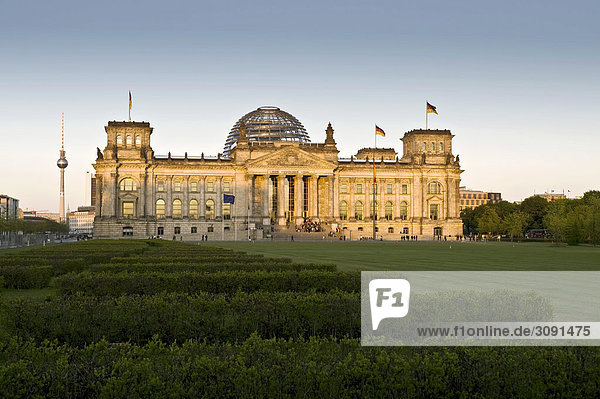Reichstag  Berlin  Deutschland