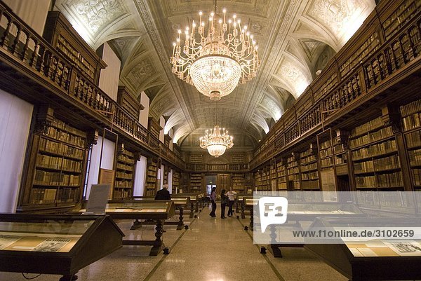 Italien  Lombardei  Mailand  Bibliothek von Accademia di Brera