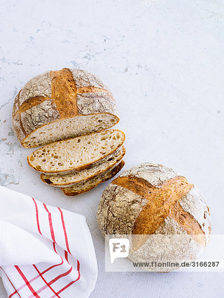 Neu gebackenes Brot Schweden.