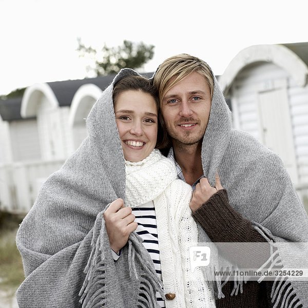 A young couple  Skane  Sweden.