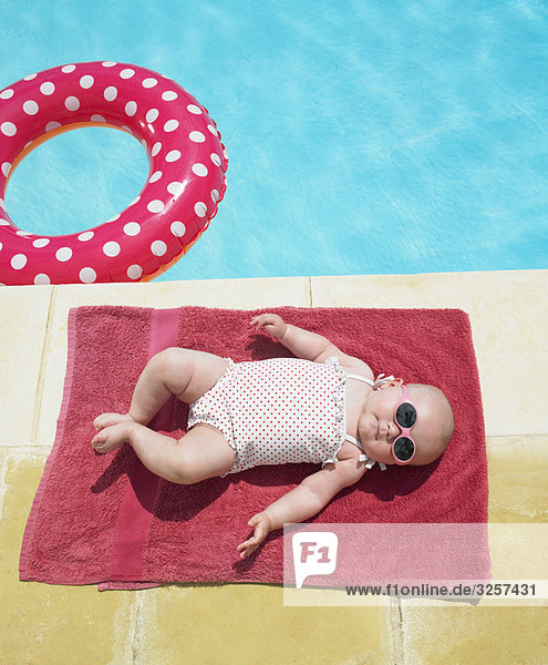 Sonnenbaden für Babys