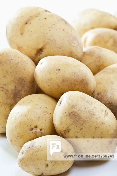 Rohkartoffeln  Nahaufnahme
